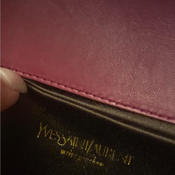Yves Saint Laurent lizard  clutch - Picture 10 of 14